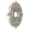 Ekena Millwork Attica PVC Ceiling Medallion (Canopies up to 5 5/8"), 16"OD x 3 1/2"ID x 1"P, Bright Coat Aluminum CMP16ATBAL - alternate 4
